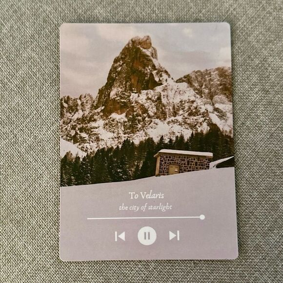 Velaris A Court of Thrones and Roses Magnet - Picture 2 of 5